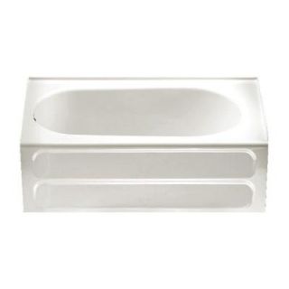 American Standard Standard Collection 5 ft. Left Drain Bathtub in White 2083.202.020