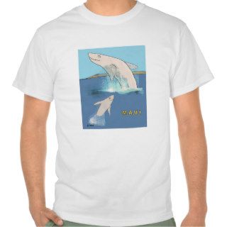 Maui Whales Cavorting Shirt