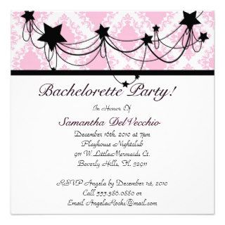 CUTE Bachelorette Party Design Invitation