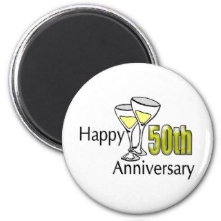 50th Wedding Anniversary Gifts Refrigerator Magnets