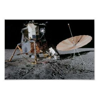 Apollo 12 Lunar Landing Site Posters