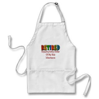 Funny Retirement Gifts Apron