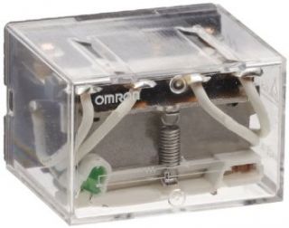 Omron LY3N AC200/220 General Purpose Relay, LED Indicator Type, Plug In/Solder Terminal, Standard Bracket Mounting, Single Contact, Triple Pole Double Throw Contacts, 10.5 to 11.6 mA at 50 Hz and 9.0 to 9.9 mA at 60 Hz Rated Load Current, 200 to 220 VAC Ra