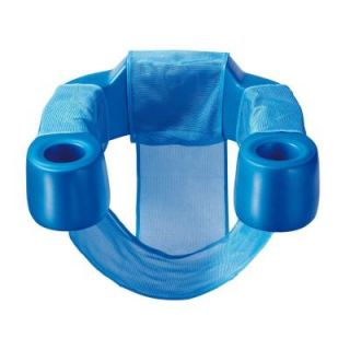 Aqua Cell Maui Sling Chair with Dual Cup Holders Pool Float in Blue NT103B