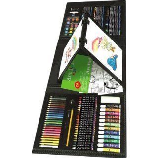 Art 101 196 Piece Art Set with Pop up Easel Toys & Games