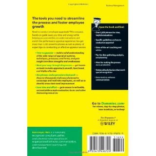 Performance Appraisals and Phrases For Dummies Ken Lloyd 9780470498729 Books