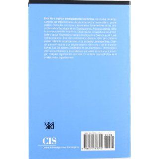 Analisis de Organizaciones (Spanish Edition) 9788474763744 Books