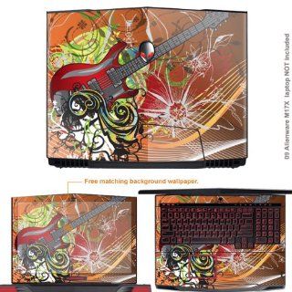 Matte Protective Decal Skin Sticker (Matte finish) for Alienware M17X with 17.3in Screen (view IDENTIFY image for correct model) case cover Matte_09 M17X 298 Computers & Accessories
