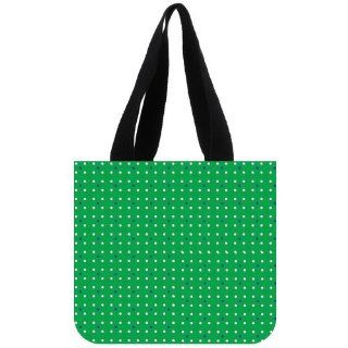 Custom Polka Dot Tote Bag (2 Sides) Canvas Shopping Bags CLB 226   Reusable Grocery Bags
