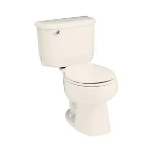 Sterling Plumbing Riverton 2 piece 1.6 GPF Round Toilet in Biscuit 402502 U 96