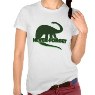 Never Forget the Dinosaurs Tee Shirt