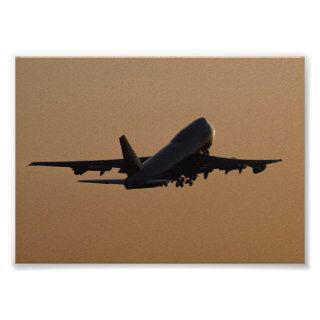 B 747 AIRLINER POSTERS