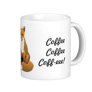 What Does the Fox Drink? Coffee Mug
