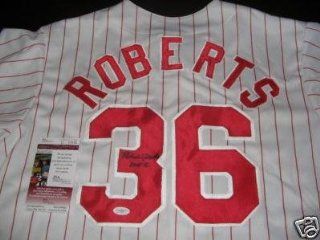 Robin Roberts Signed Jersey   hof Jsa coa   Autographed MLB Jerseys Sports Collectibles