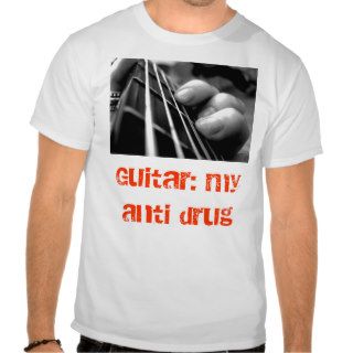 Guitar, My anti drug T Shirt