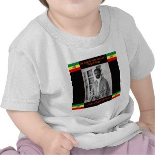 Haile Selassie the Lion of Judah, Jah Rastafari Tshirt