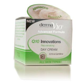Derma V10 Q10 Innovation Night Cream 50ml [Loose Leaf] [Loose Leaf]  Body Gels And Creams  Beauty