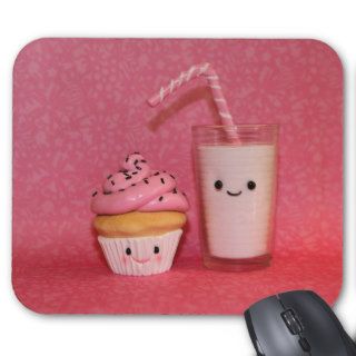 Cupcake and Milk Mouse Pads