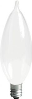 GE Lighting 16051 60 Watt Candelabra Light Bulb, Bent Tip, White, 4 Pack   Incandescent Bulbs  