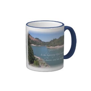Gen 11 written on Lake Picture Coffee Mug