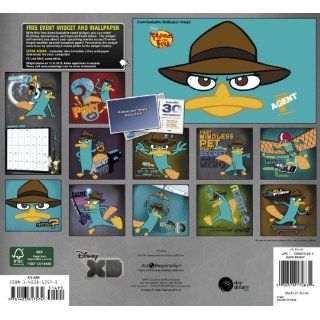 2013 Phineas and Ferb Wall Calendar Day Dream 9781423817574 Books