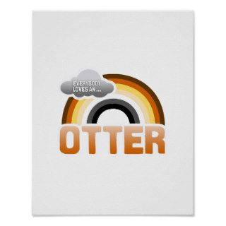 Everybody Loves an Otter Print