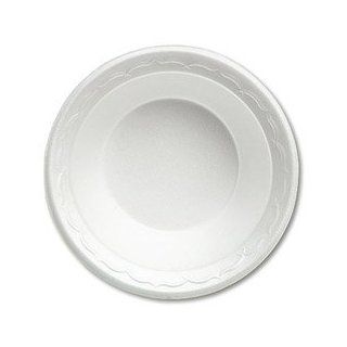 10.25" Celebrity Foam Round Plates with 3 Compartments in White Kitchen & Dining