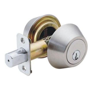 Faultless Stainless Steel Double Cylinder Deadbolt DL62 F