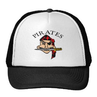 White Pirates Cartoon Hats