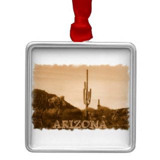 desert in sepia ornament