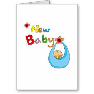 Nuevo bebé (boy) tarjetas de
