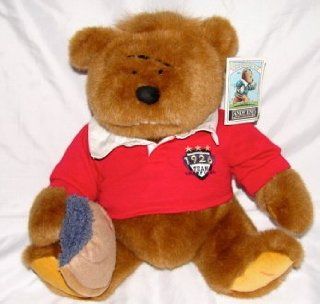 13" Land's End Authentic Rugby Bear Toys & Games
