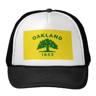 Oakland, California, United States flag Trucker Hat