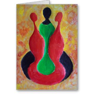 Circle of Sisters, African Art Cards