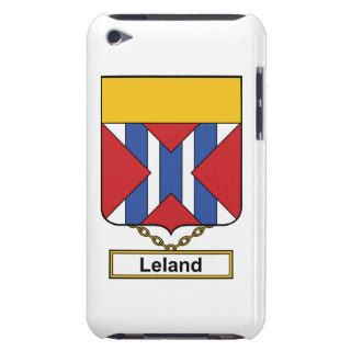 Leland Family Crest Barely There iPod Covers