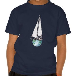 Globe Boat Logo Tee Shirt
