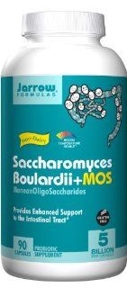 Saccharomyces Boulardii + MOS, 5 Billion Organisms Per Cap, 90 Count (Cool Ship, Pack of 3) Health & Personal Care