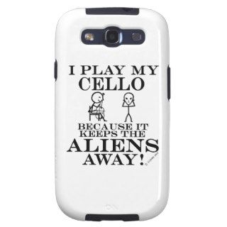Keeps Aliens Away Cello Samsung Galaxy SIII Case