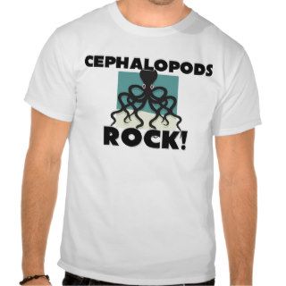 Cephalopods Rock Tee Shirts