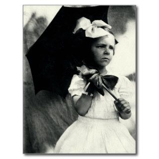 1905 Tough Little Girl Post Card