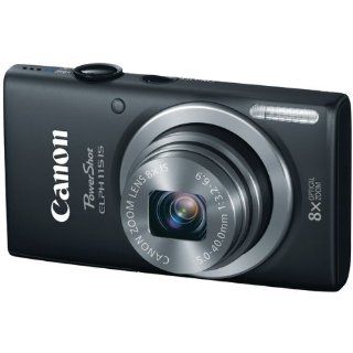 CANON 8599B001 16.0 MEGAPIXEL ELPH(R) 115 IS (BLACK)  Point And Shoot Digital Cameras  Camera & Photo