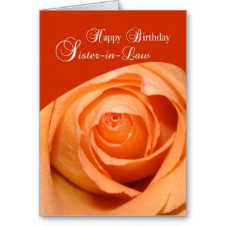 3415 Sister in Law Rose Religious Birthday Greeting Card