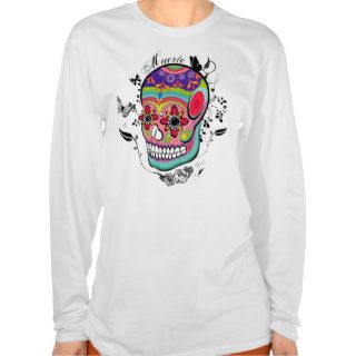 Muerte Day of the Dead Illustration T Shirts