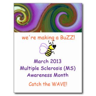 Multiple Sclerosis Awareness Postcard 2013