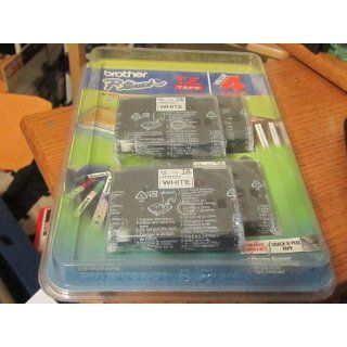 Brother P Touch TZ Tape TZ 231 4 Value Pack