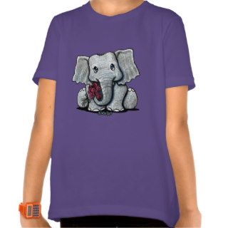 KiniArt Elephant Youth T Shirt