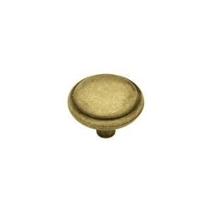 Liberty Hardware Antique English 1 1/4 in. Cabinet Hardware Domed Top Round Knob P6361AH AE C7