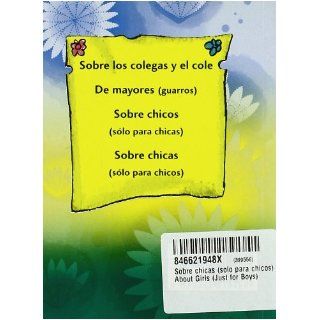 Sobre chicas (solo para chicos) / About Girls (Just for Boys) (Pequechistes / Small Jokes) (Spanish Edition) Editorial Libsa 9788466219488 Books