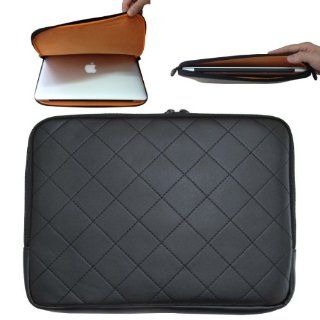 Leather Padded Sleeve Case with Microfiber inside   Black for MacBook Pro 13" Retina only Computers & Accessories
