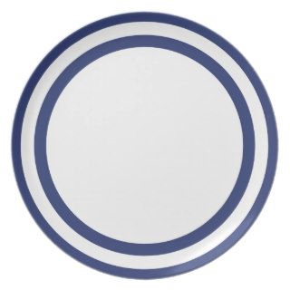 Delft Blue, Stripe Plate